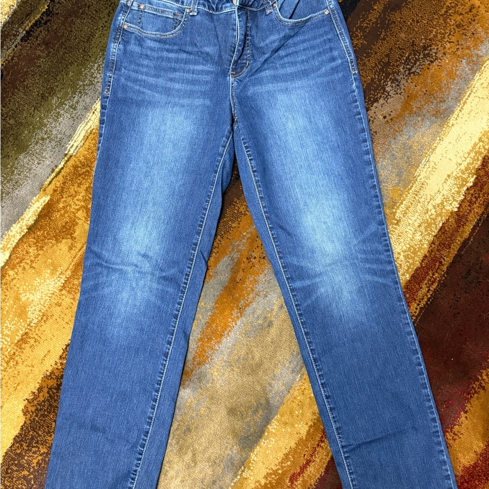 Maurices Everflex Women's Skinny Jeans in Blue